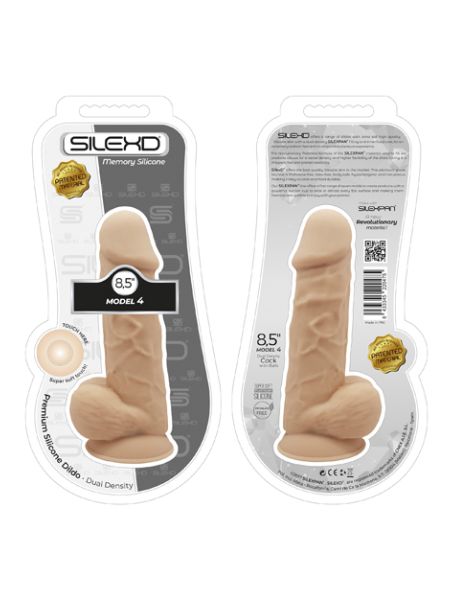 Prawdziwy sztuczny penis dildo z żyłami jądrami