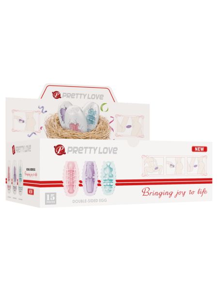 Zestaw 15 jajeczek do masturbacji Pretty Love Egg Set - 9