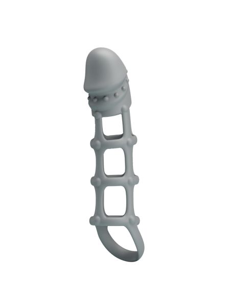 Nakładka na penisa Pretty Love Penis Sleeve Ball Strap - 3