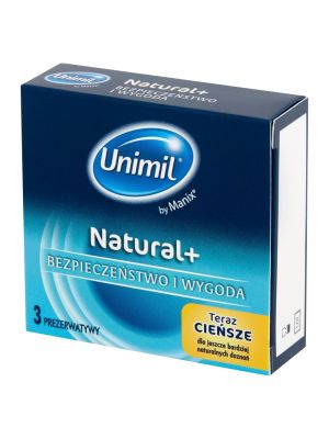 Prezerwatywy UNIMIL BOX 3 NATURAL+
