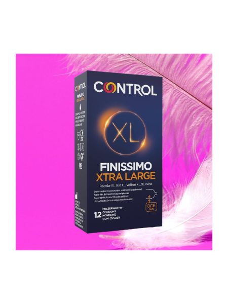 Prezerwatywy-Control Finissimo Xtra Large 12"s - 2