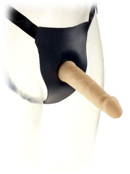 Strap-on z dildo realistyczny wygląd żylasty - 3