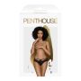 Seksowne figi erotyczne Penthouse Adore Me Black S/M - 4