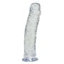 Przezroczyste dildo jak penis realistyczne 19cm - 5