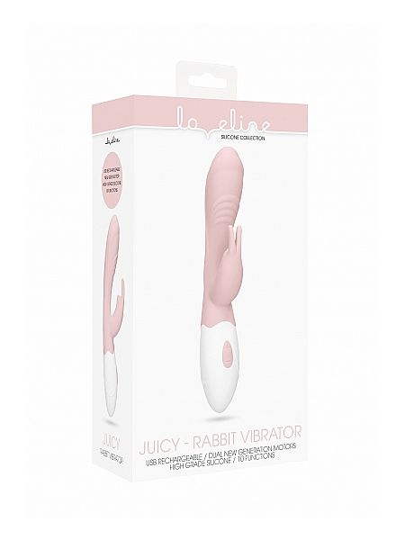 Rabbit Vibrator - Juicy - Pink - 2