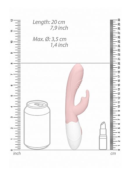 Rabbit Vibrator - Juicy - Pink - 3