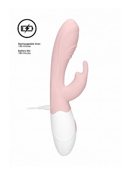 Rabbit Vibrator - Juicy - Pink - 7