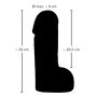 Gruby cielisty realistyczny penis żylasty 29 cm - 15