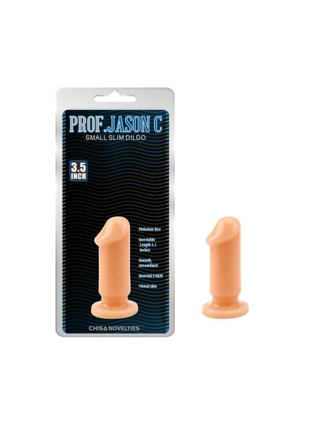 Realistyczna zatyczka analna korek penis mały 9cm