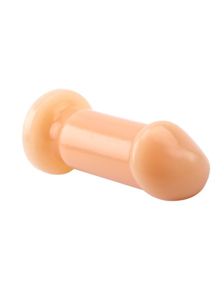 Realistyczna zatyczka analna korek penis mały 9cm - 4