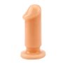 Realistyczna zatyczka analna korek penis mały 9cm - 3