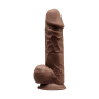 Realistyczne dildo penis członek przyssawka 21cm - 2