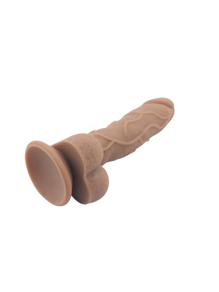 Realistyczne dildo penis jądra przyssawka sex 20cm - 4
