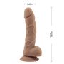 Realistyczne dildo penis jądra przyssawka sex 20cm - 7