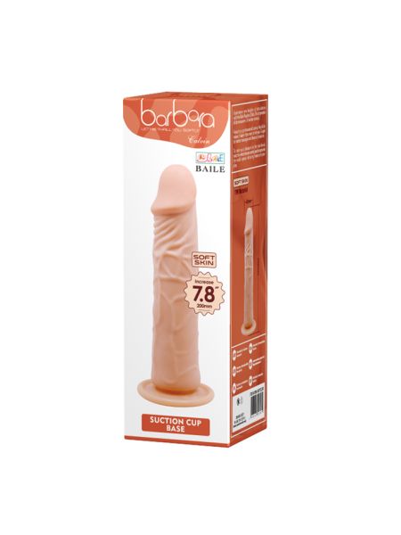 Realistyczne dildo penis z przyssawką sex 20cm - 5