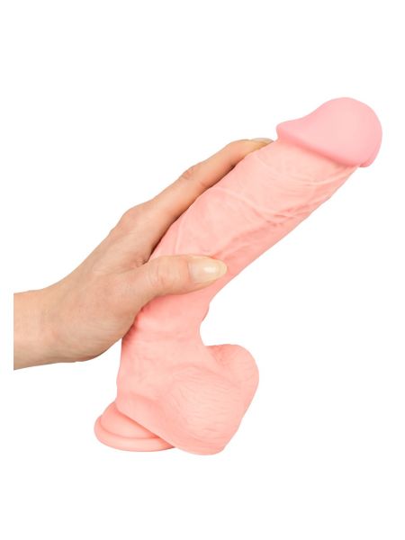 Realistyczny gruby duży penis dildo przyssawka 24c - 3