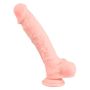 Realistyczny gruby duży penis dildo przyssawka 24c - 5