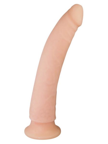 Realistyczny miękki penis dildo przyssawka 24cm - 3