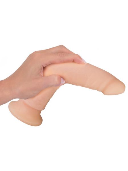 Realistyczny miękki penis dildo przyssawka 24cm - 9