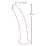 Realistyczny miękki penis dildo przyssawka 24cm - 11