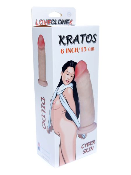 Realistyczny naturalny penis dildo z cyberskóry 18 - 2