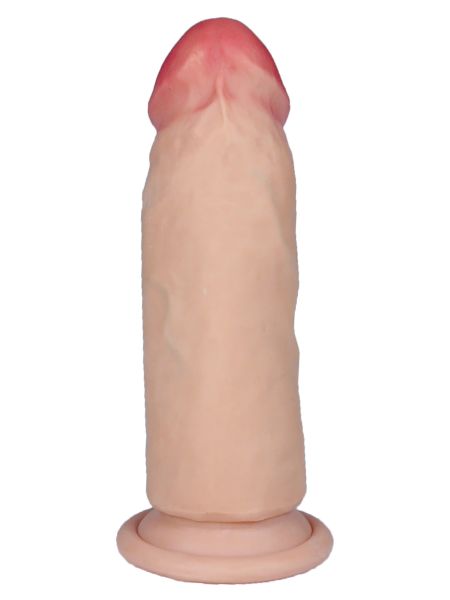 Realistyczny naturalny penis dildo z cyberskóry 18 - 4