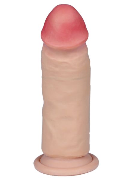 Realistyczny naturalny penis dildo z cyberskóry 18 - 6