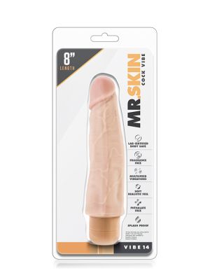 Realistyczny naturalny wibrator żyły penis 17cm