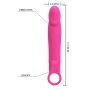 Realistyczny penis klasyczny wibrator 10tryb 15cm - 7