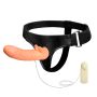 Realistyczny penis strapon wibrator z pasami 20cm - 2