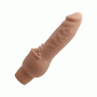 Realistyczny penis z wypustkami do łechtaczki 19cm - 5