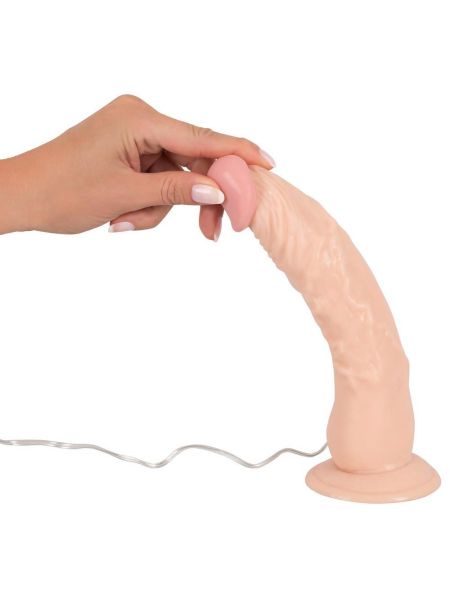 Realistyczny sterczący penis członek dildo 23cm - 8