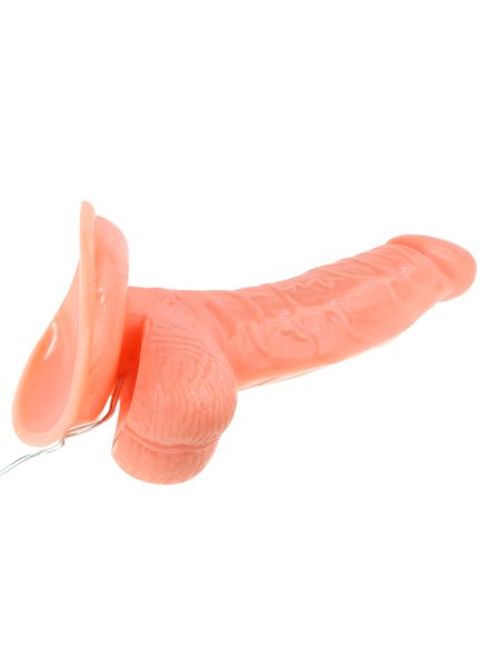 Realistyczny penis rotacyjne dildo z wibracjami - 5