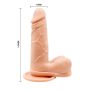 Realistyczny penis rotacyjne dildo z wibracjami - 10
