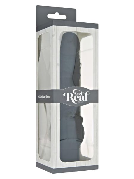 Realistyczny wibrator stymulujace wypustki 22cm - 4