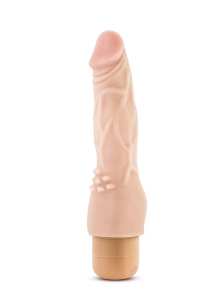 Realistyczny wibrator sztuczny penis kopia 17 cm - 2