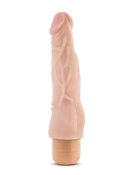 Realistyczny wibrator sztuczny penis kopia 17 cm - 3