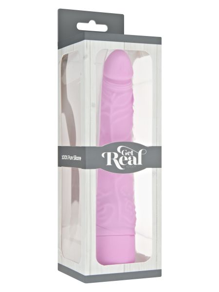 Realistyczny wygięty wibrator penis 7trybów 21cm - 2