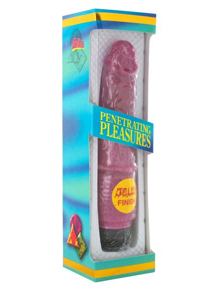 Realistyczny żelowy wibrator jak penis sex 18cm - 2