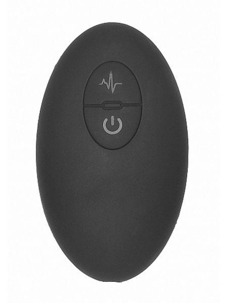 Remote Controlled E-Stim & Vibrating Prostate Massager - Black - 9