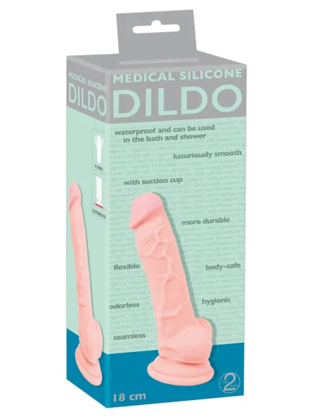 Replika penisa dildo członek realistyczny sex 18cm - 3