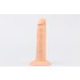 Duży gruby żylasty penis dildo z przyssawka 19 cm - 3