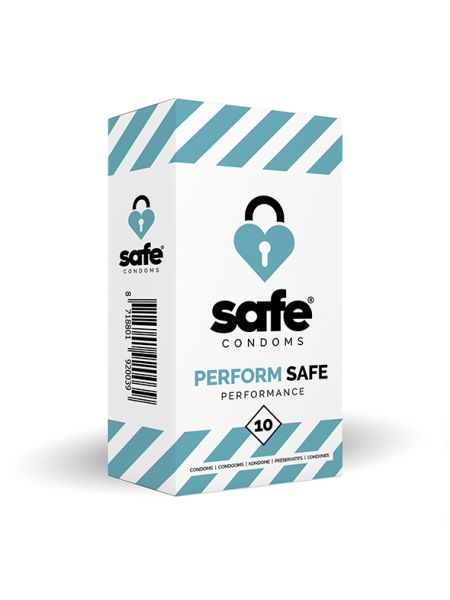 Grube prezerwatywy klasyczne Safe Performance 10 szt
