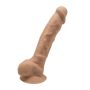 Realistyczne dildo penis z przyssawką SD Model 1 Caramel - 2