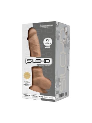 Realistyczne dildo penis z przyssawką SD Model 1 Caramel - image 2