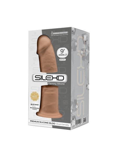 Penis 23 cm dildo realistyczne z mocną przyssawką - 2