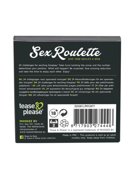 Seks Roulette Voorspel (NL-DE-EN-FR-ES-IT-PL-RU-SE-NO) - 4