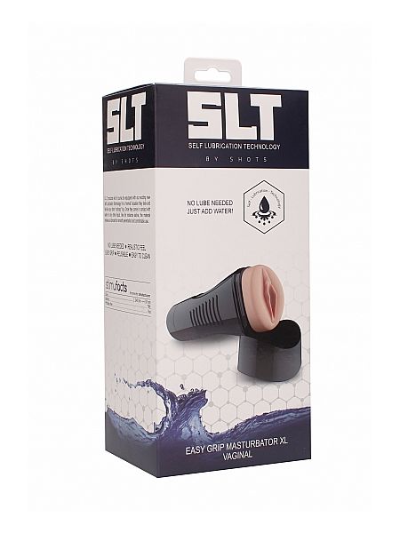 Self Lubrication Easy Grip Masturbator XL Vaginal - Flesh - 2