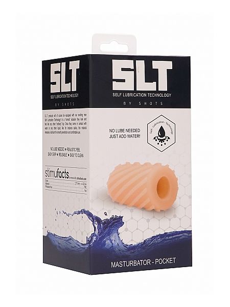 Self Lubrication Pocket Masturbator - Flesh - 2