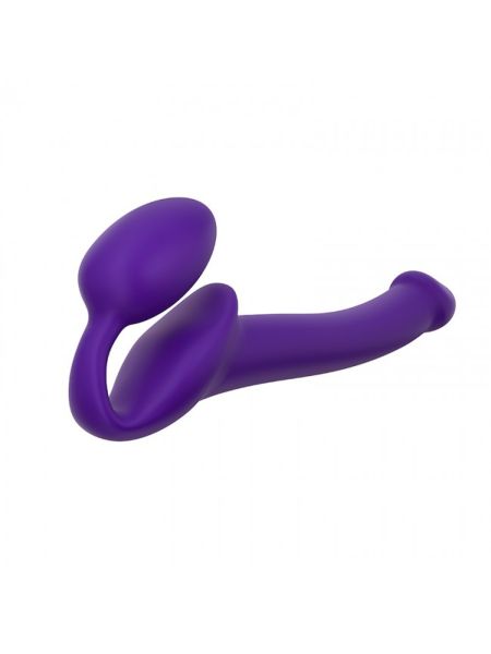 Podwójne dildo fioletowe sex lesbijski 29,8 cm